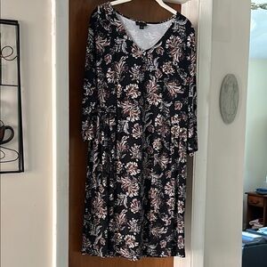 J. Jill Wearever Collection V-neck Dress